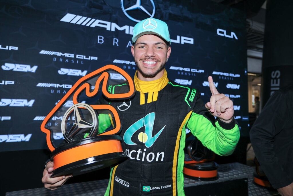 Lucas Freitas vence a segunda consecutiva na AMG Cup Brasil | foto: Vanderley Soares